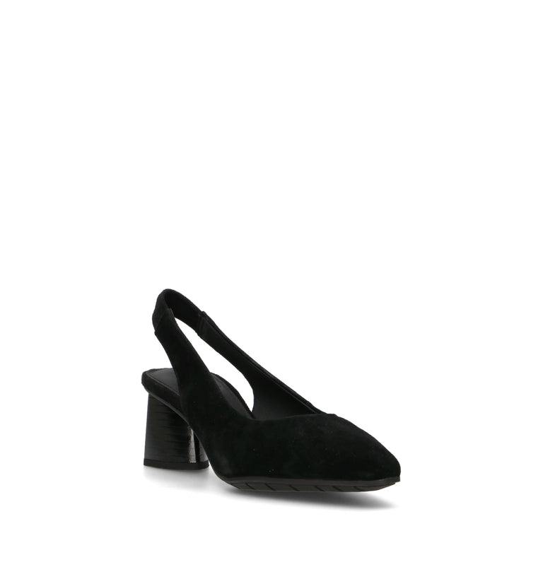 THE FLEXX Slingback donna nera in suede