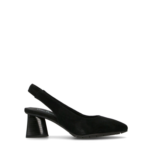 THE FLEXX Slingback donna nera in suede