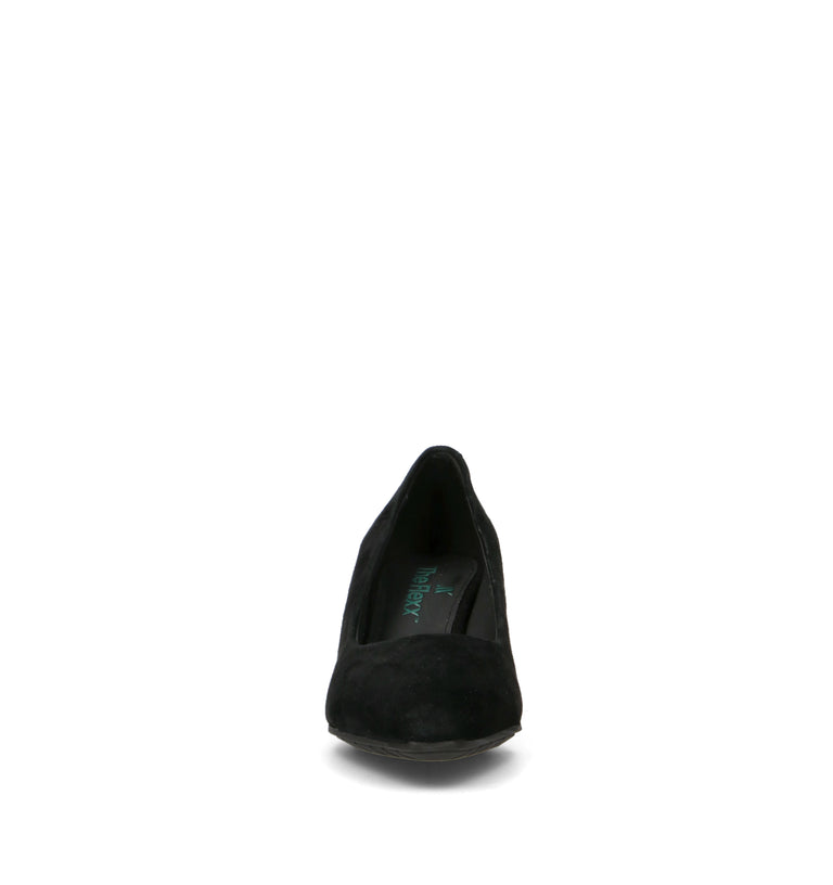 THE FLEXX Décolleté donna nero in suede