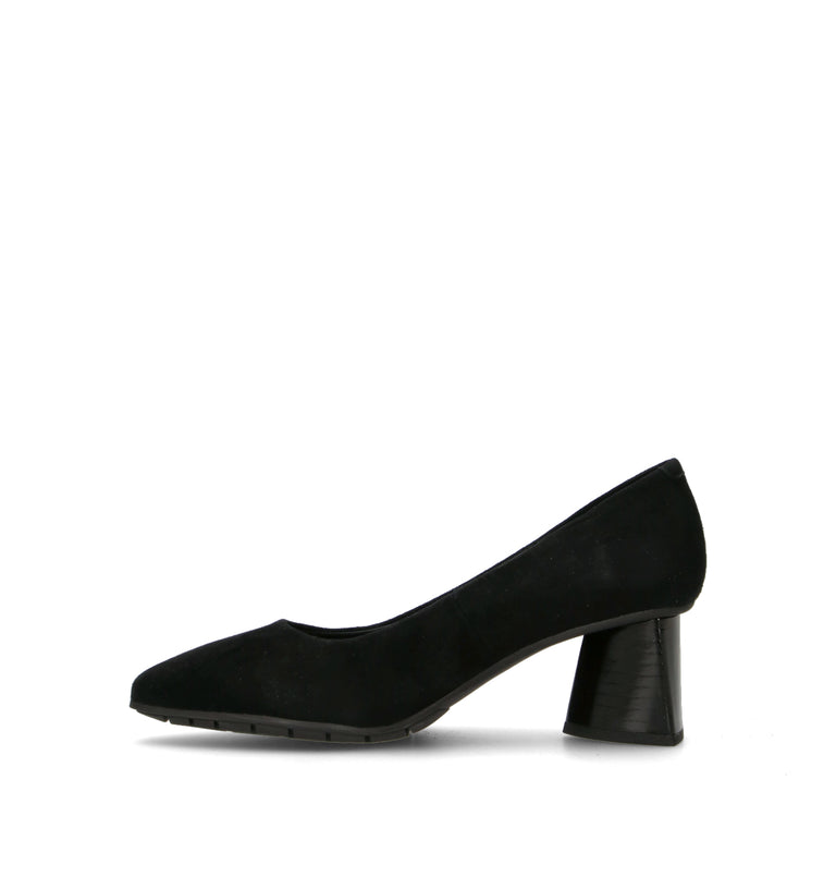 THE FLEXX Décolleté donna nero in suede