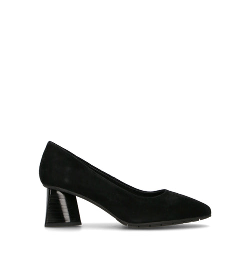 THE FLEXX Décolleté donna nero in suede