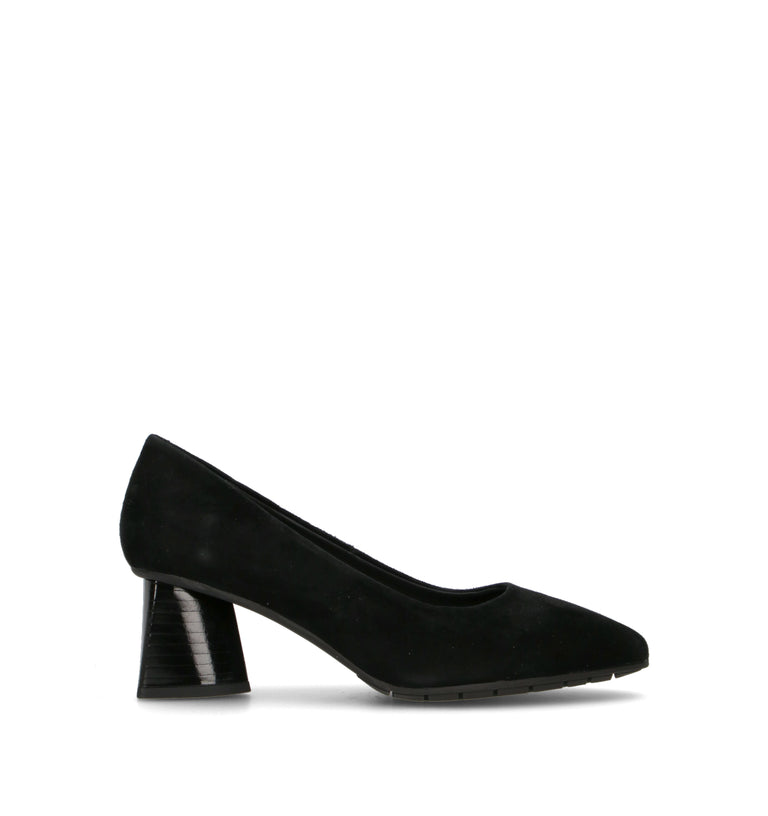 THE FLEXX Décolleté donna nero in suede