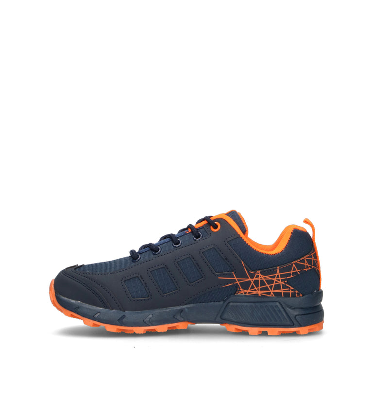 COX Sneaker donna blu/arancio