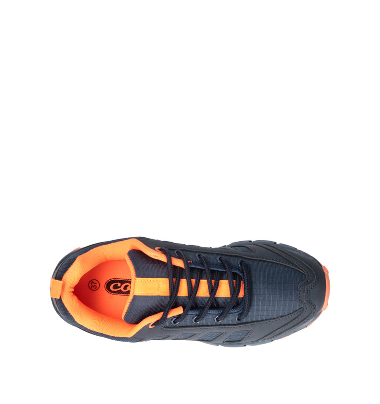 COX Sneaker donna blu/arancio
