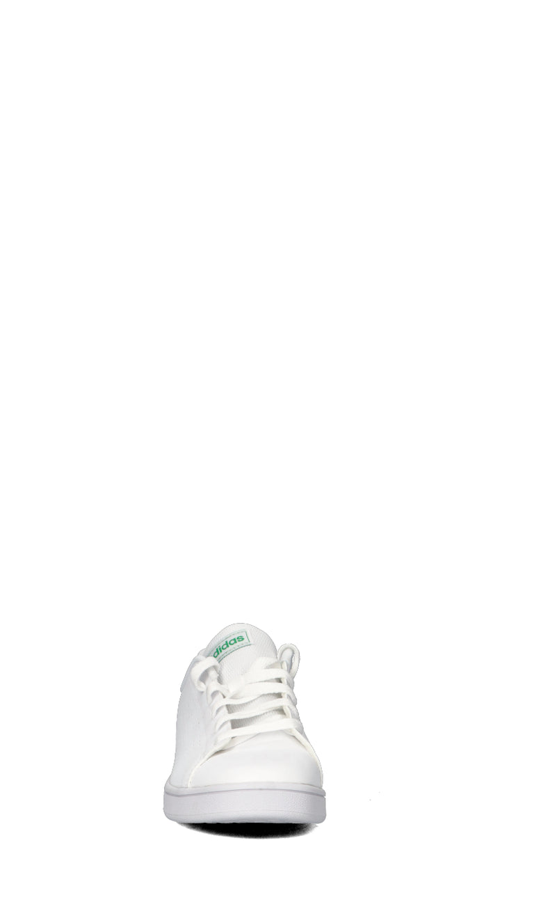 ADIDAS ORIGINAL ADVANTAGE K Sneaker ragazzo bianca e verde