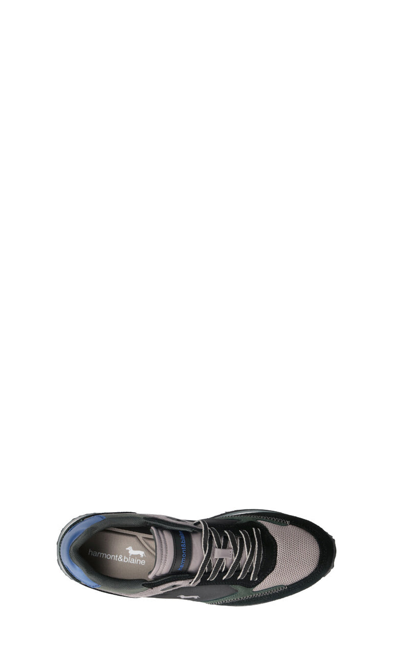 HARMONT&BLAINE Sneaker uomo nera in suede