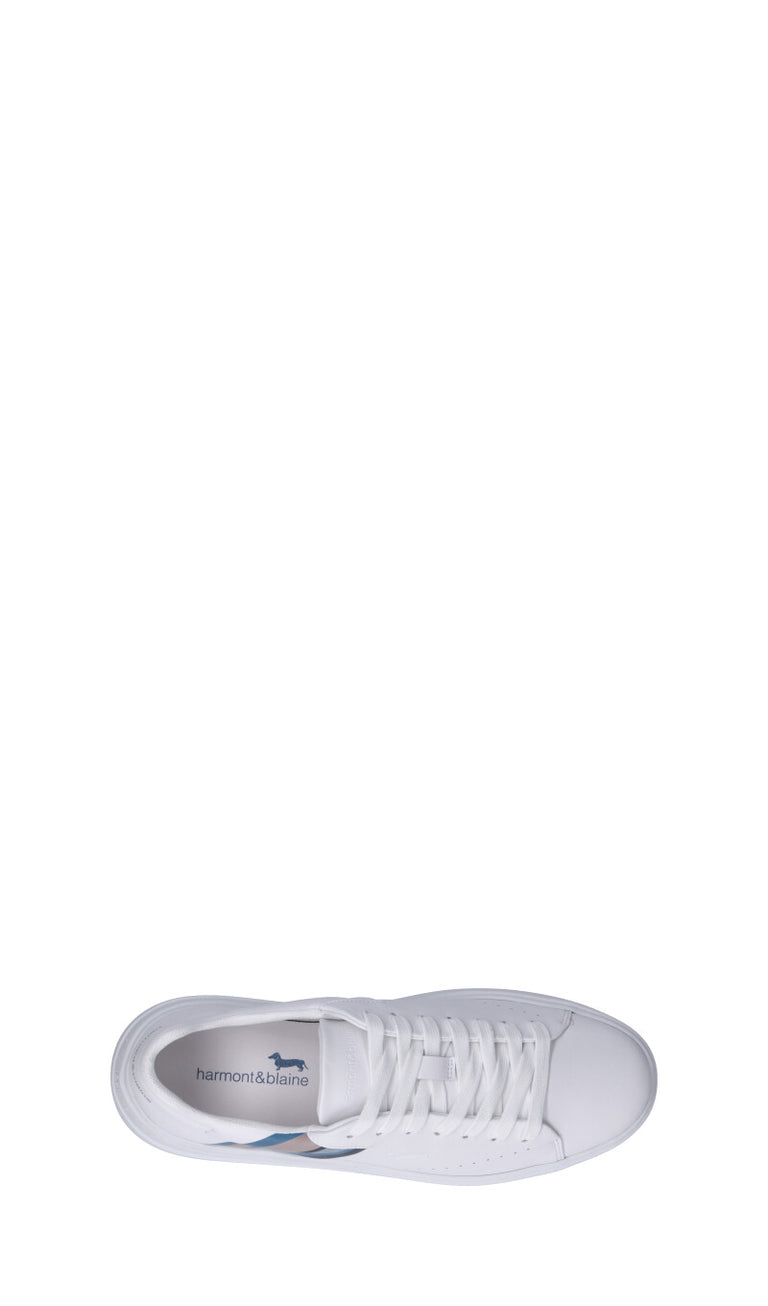 HARMONT&BLAINE Sneaker uomo bianca in pelle