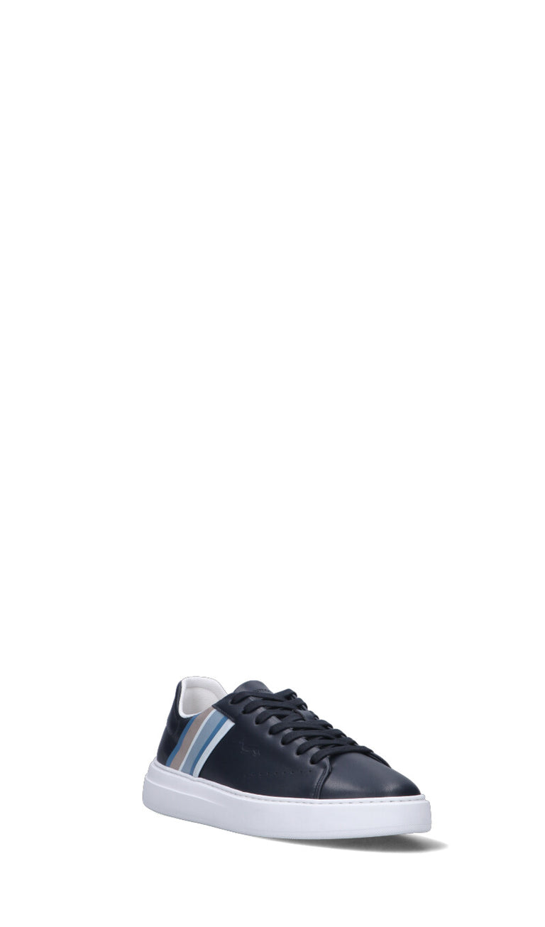 HARMONT&BLAINE Sneaker uomo blu in pelle