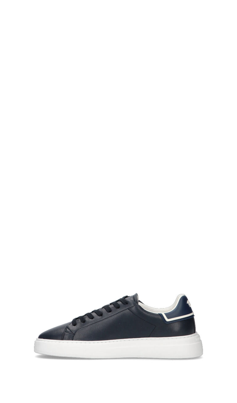 HARMONT&BLAINE Sneaker uomo blu in pelle
