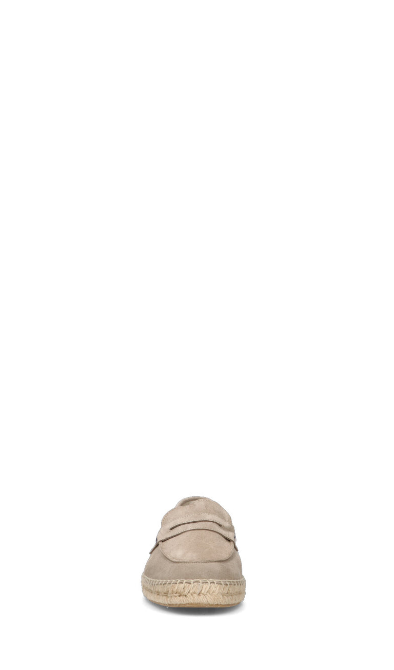 HARMONT&BLAINE Mocassino uomo beige in suede