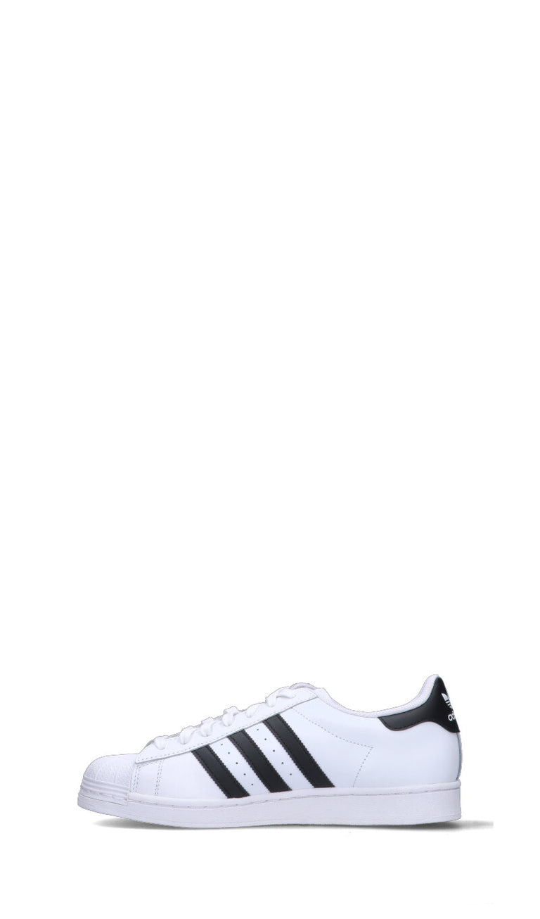 ADIDAS - SUPERSTAR Sneaker uomo bianca/nera in pelle