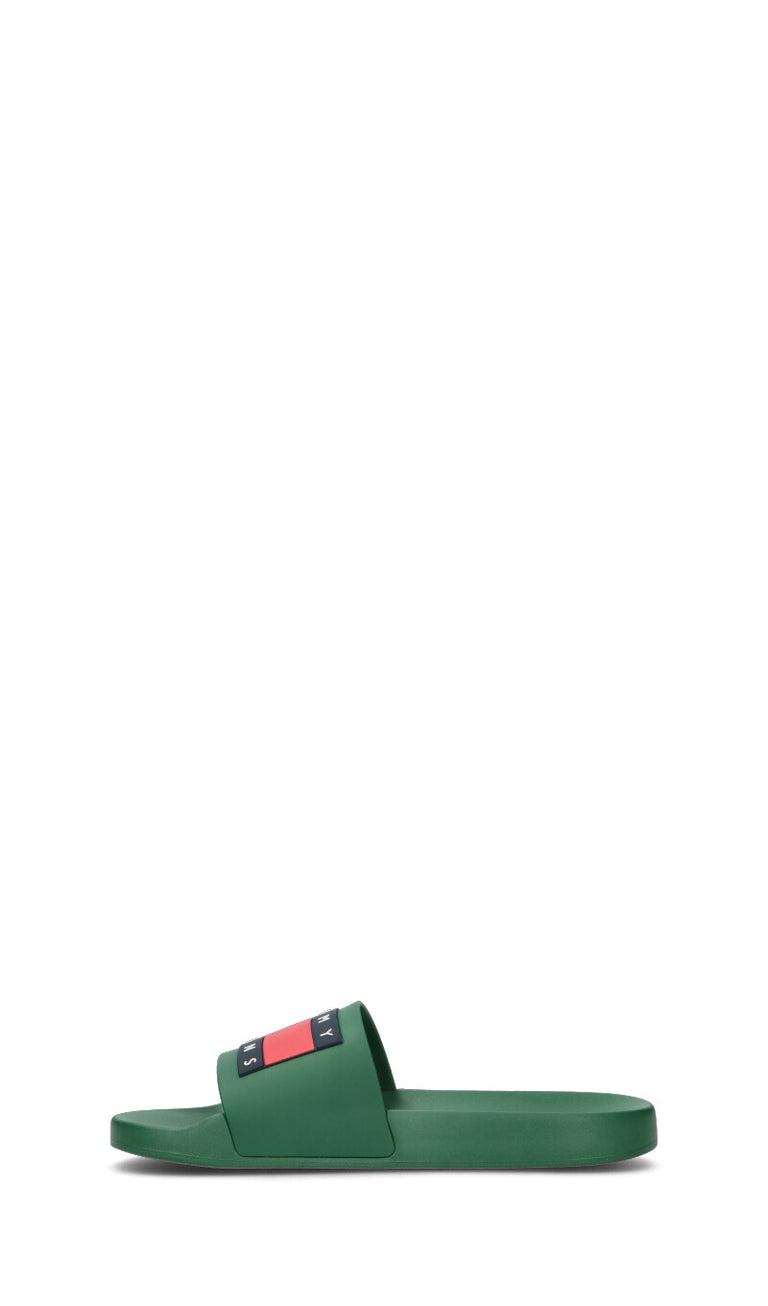TOMMY HILFIGER JEANS Ciabatta uomo verde