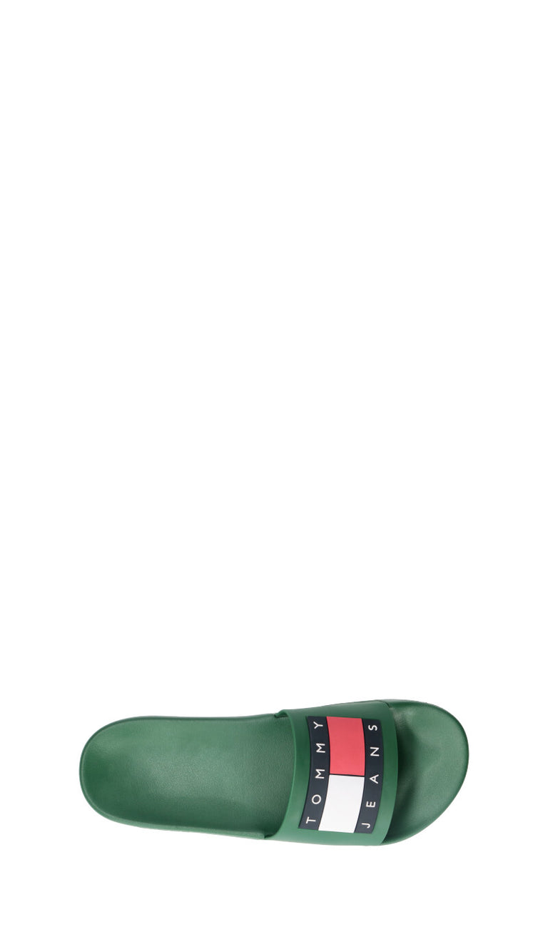 TOMMY HILFIGER JEANS Ciabatta uomo verde