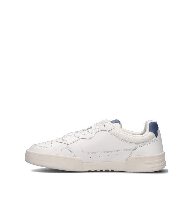 TOMMY HILFIGER JEANS Sneaker uomo bianca/azzurra in pelle