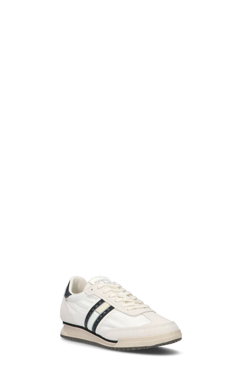 TOMMY HILFIGER JEANS Sneaker uomo bianca/nera