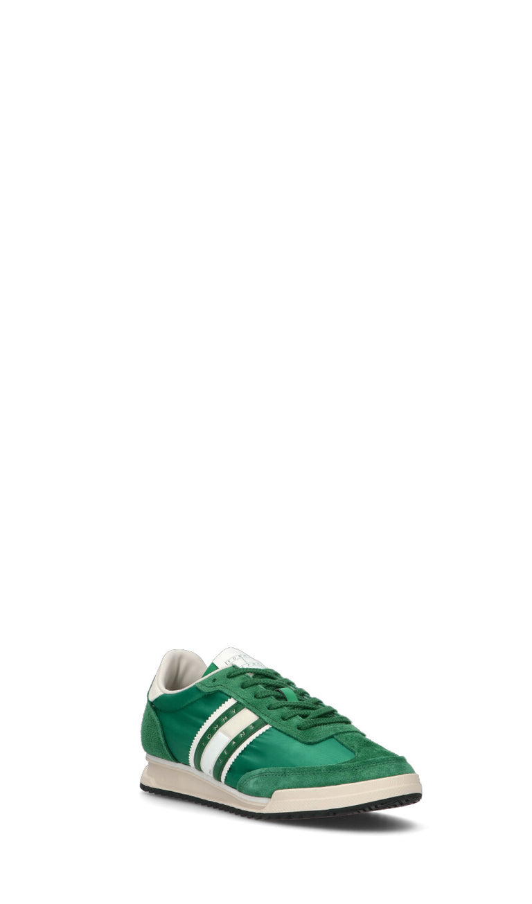 TOMMY HILFIGER JEANS Sneaker uomo verde