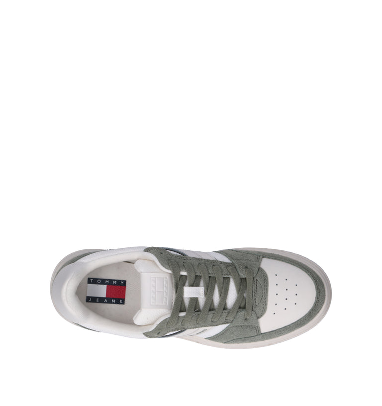 TOMMY HILFIGER JEANS Sneaker uomo bianca/grigia