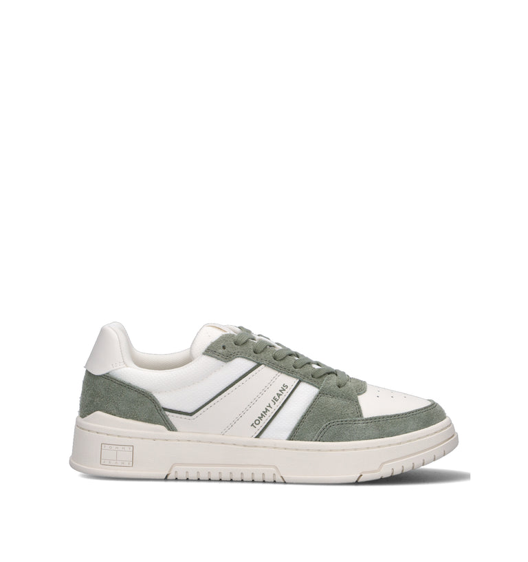 TOMMY HILFIGER JEANS Sneaker uomo bianca/grigia