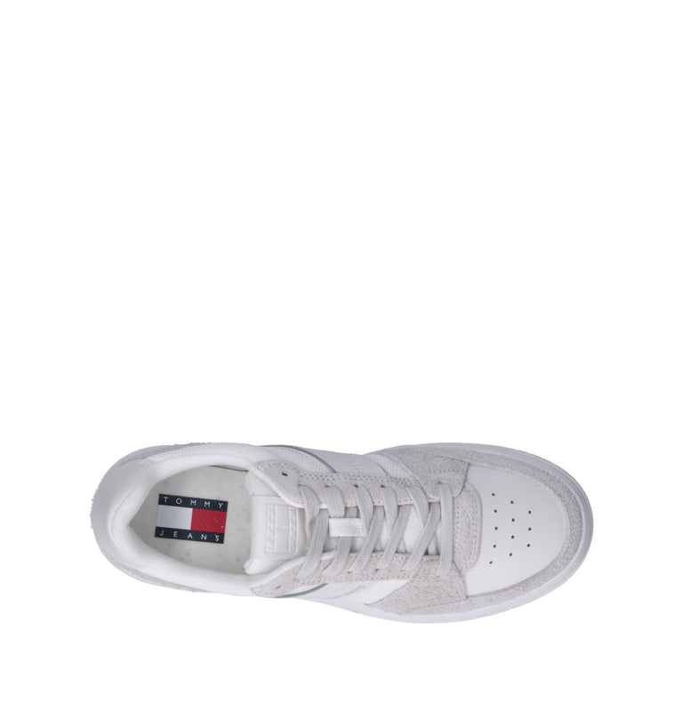 TOMMY HILFIGER JEANS Sneaker uomo bianca/grigia