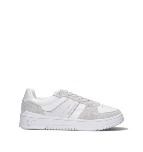 TOMMY HILFIGER JEANS Sneaker uomo bianca/grigia