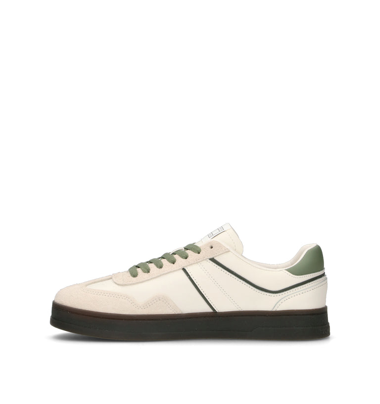 TOMMY HILFIGER JEANS Sneaker uomo bianca/verde