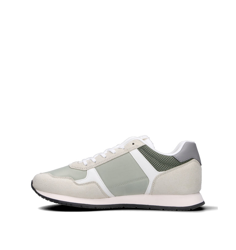 TOMMY HILFIGER JEANS Sneaker uomo grigia/verde