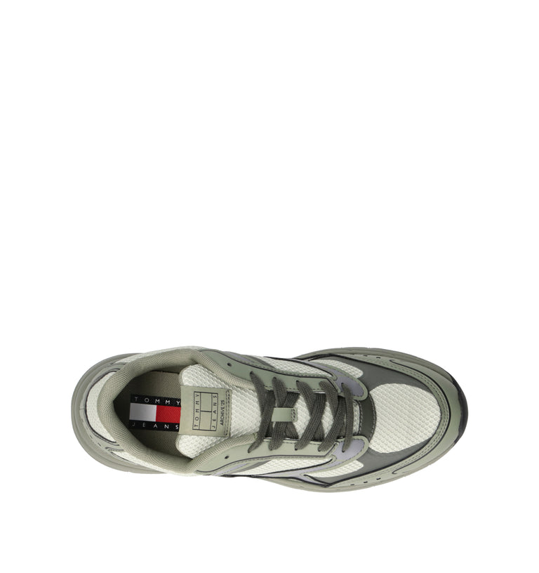 TOMMY HILFIGER JEANS Sneaker uomo verde