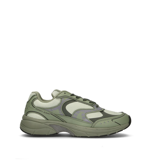 TOMMY HILFIGER JEANS Sneaker uomo verde