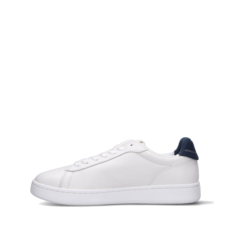 TOMMY HILFIGER JEANS Sneaker uomo bianca in pelle
