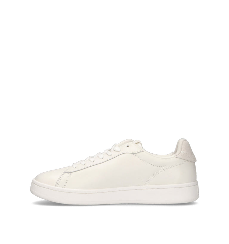 TOMMY HILFIGER JEANS Sneaker uomo bianca in pelle