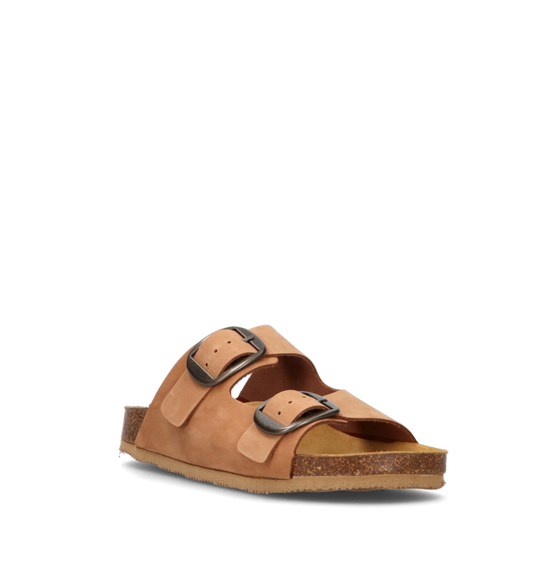 EMIDI' Ciabatta donna marrone in nabuk