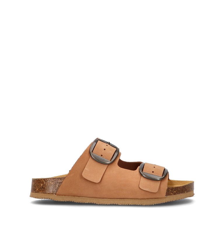 EMIDI' Ciabatta donna marrone in nabuk