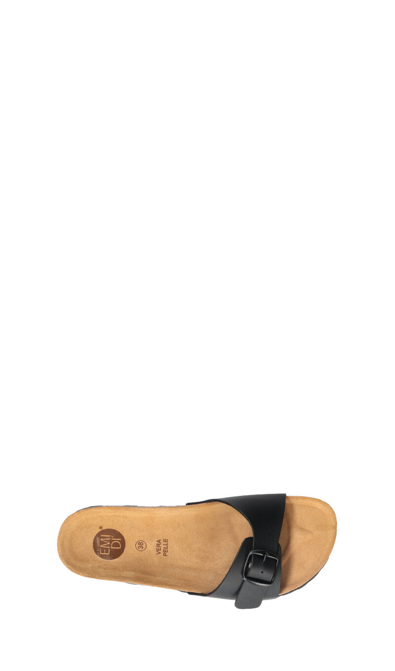 EMIDI' Ciabatta donna nera