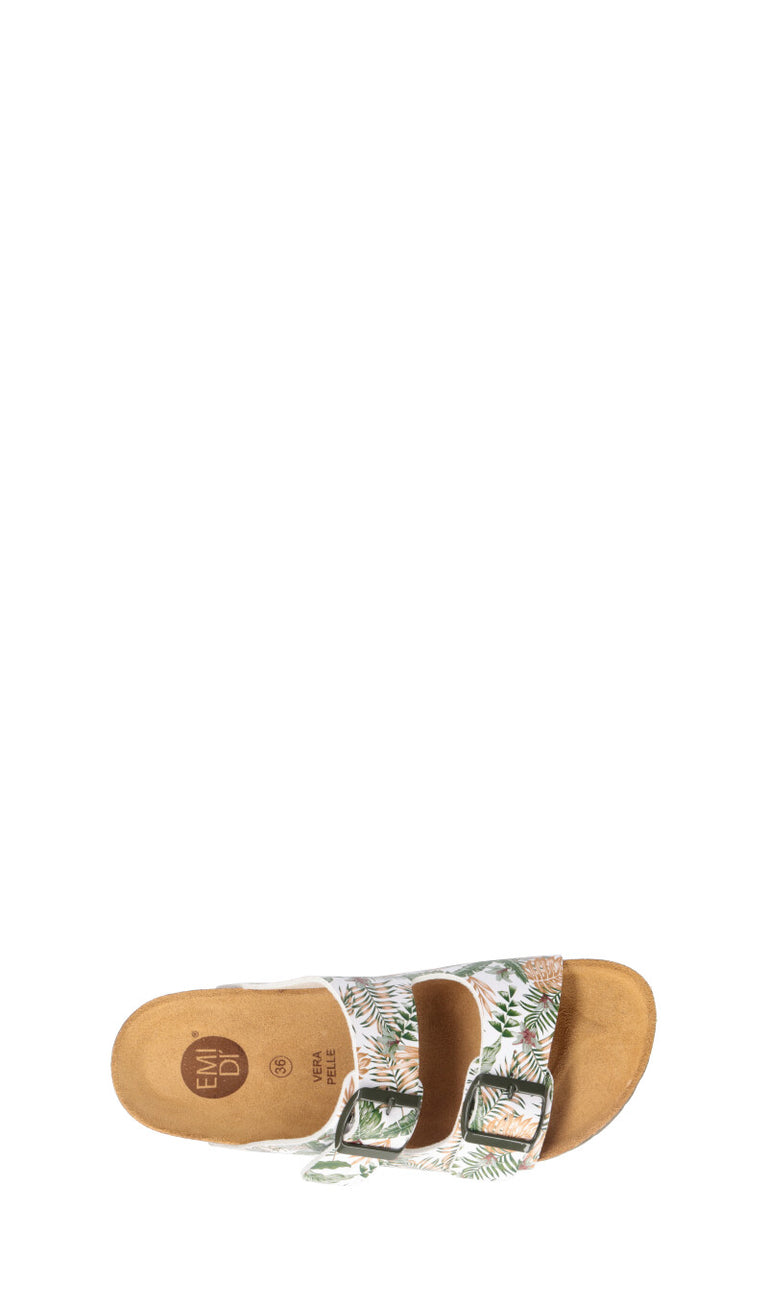 EMIDI' Ciabatta donna bianca