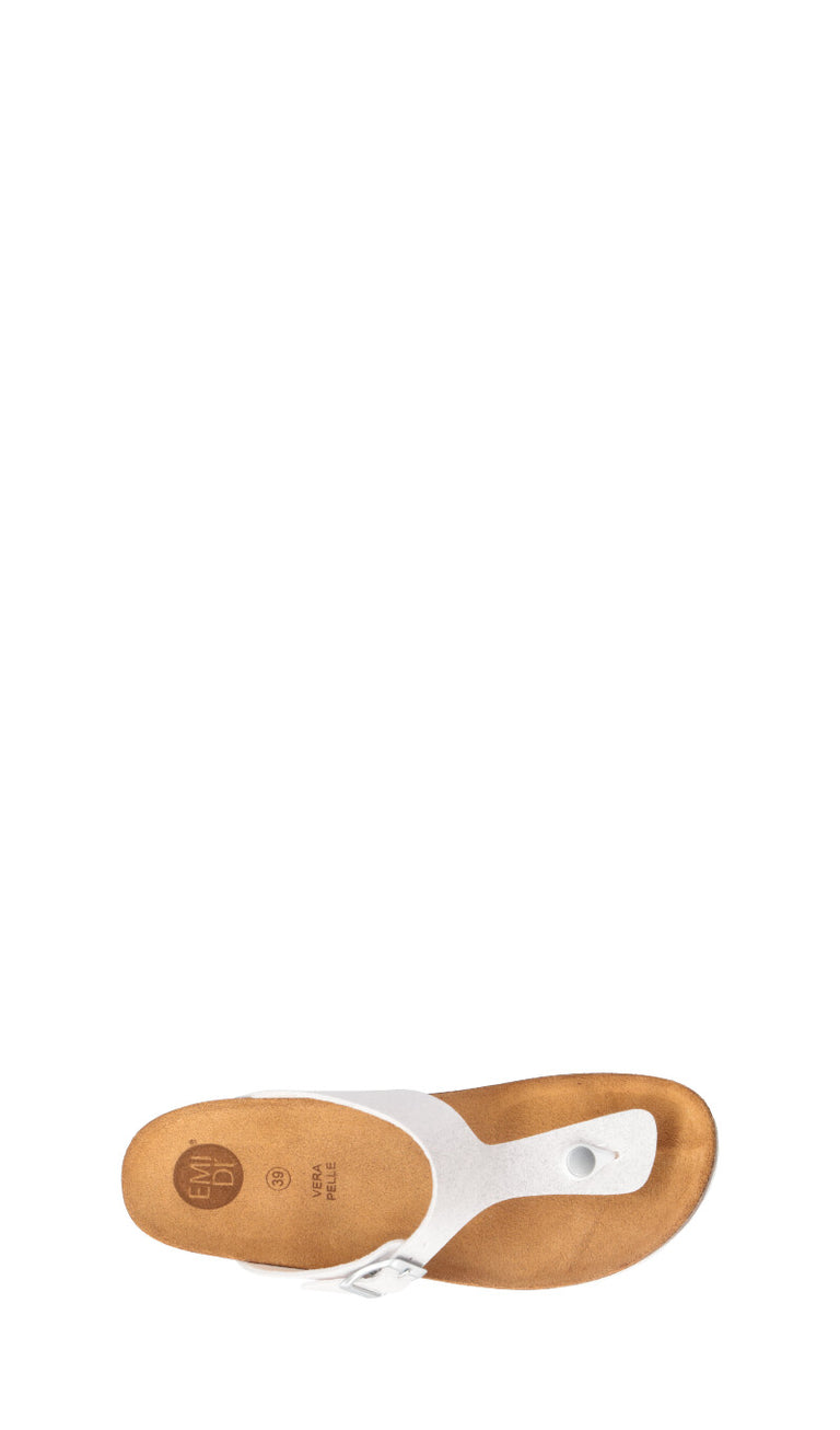EMIDI' Ciabatta donna bianca