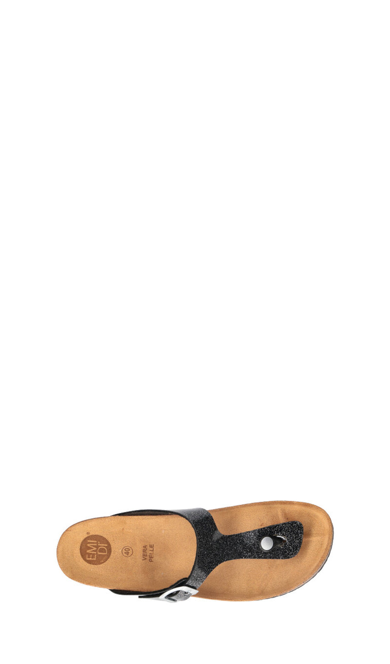 EMIDI' Ciabatta donna nera