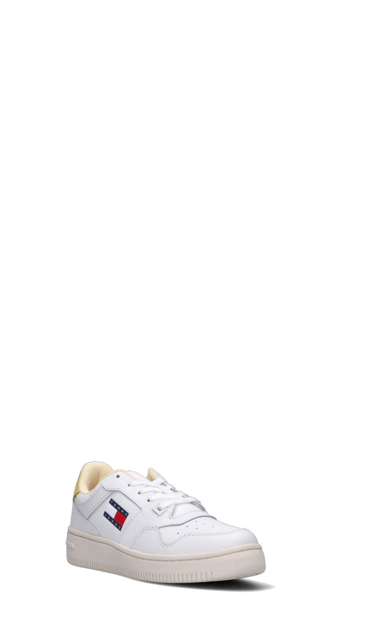 TOMMY HILFIGER JEANS Sneaker donna bianca/gialla