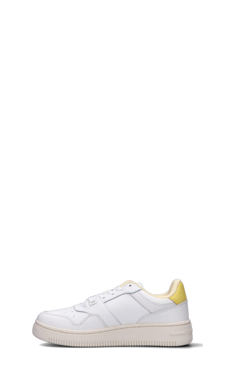 TOMMY HILFIGER JEANS Sneaker donna bianca/gialla