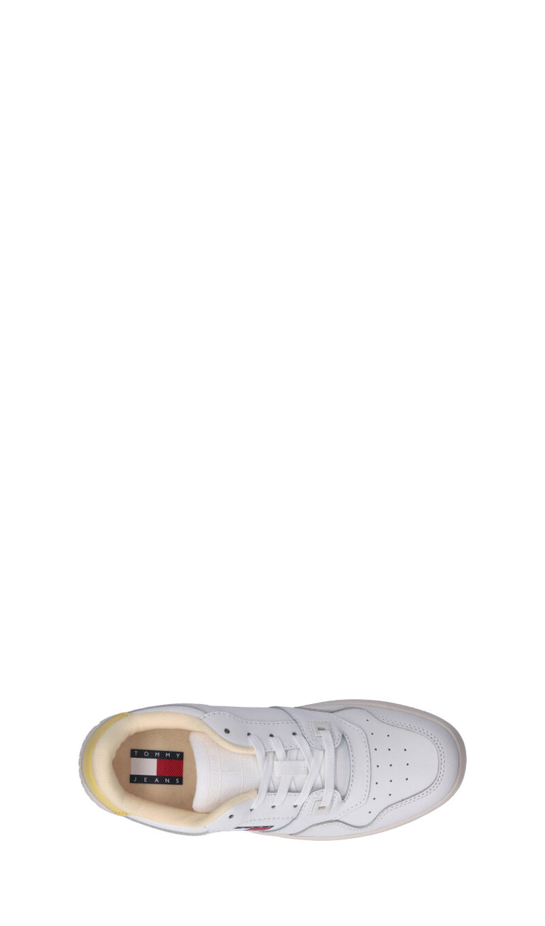 TOMMY HILFIGER JEANS Sneaker donna bianca/gialla