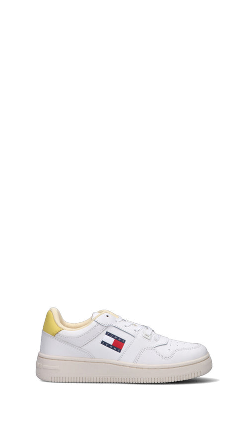 TOMMY HILFIGER JEANS Sneaker donna bianca/gialla
