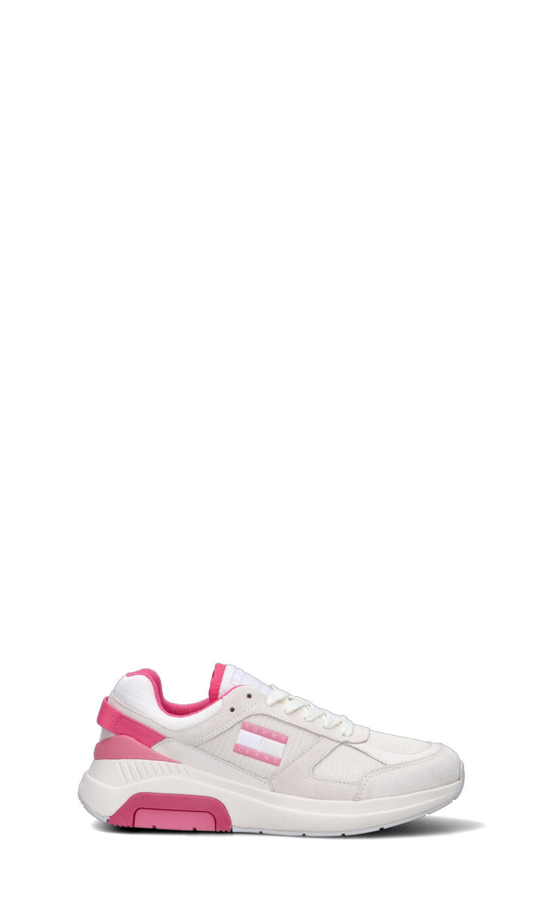 TOMMY HILFIGER JEANS - TJW RUNNER COMBINED 0K9 Sneaker donna bianca