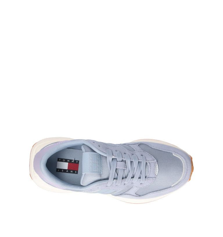 TOMMY HILFIGER JEANS Sneaker donna azzurra
