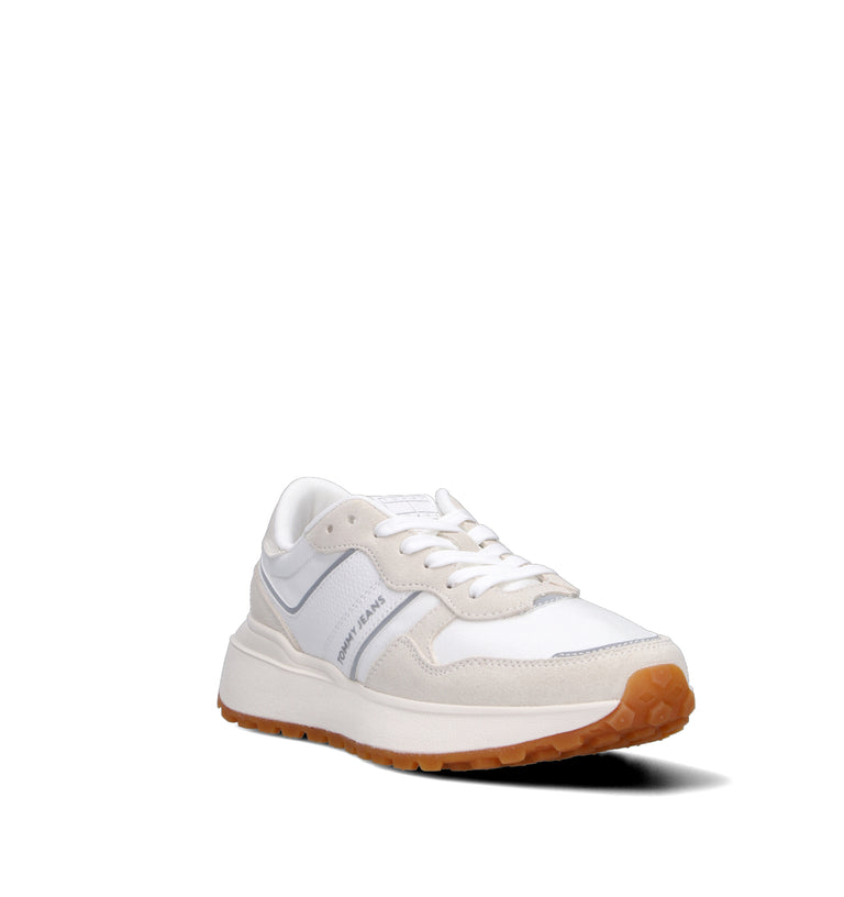 TOMMY HILFIGER JEANS Sneaker donna bianca
