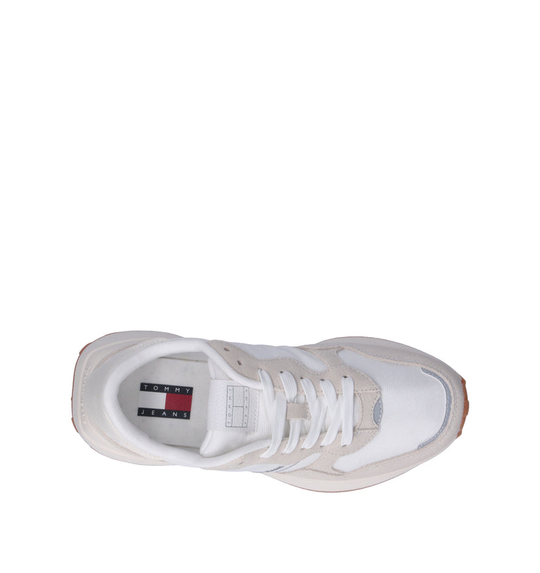 TOMMY HILFIGER JEANS Sneaker donna bianca