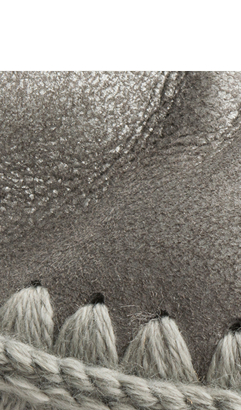 MOU ESKIMO 18 Stivaletto donna grigio in pelle