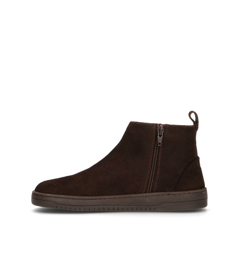 BUENO Sneaker donna marrone in suede