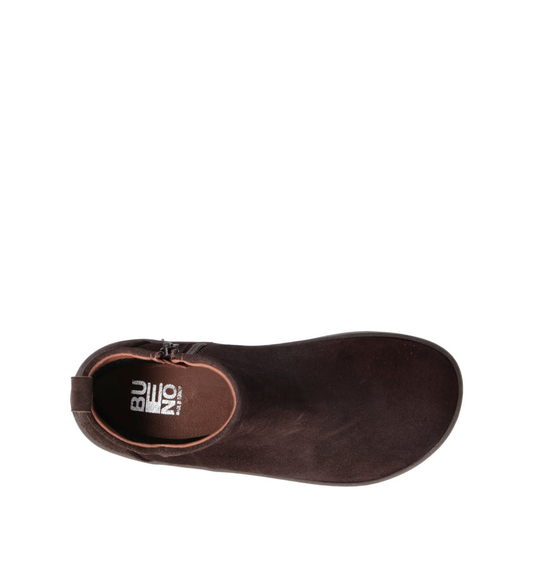 BUENO Sneaker donna marrone in suede