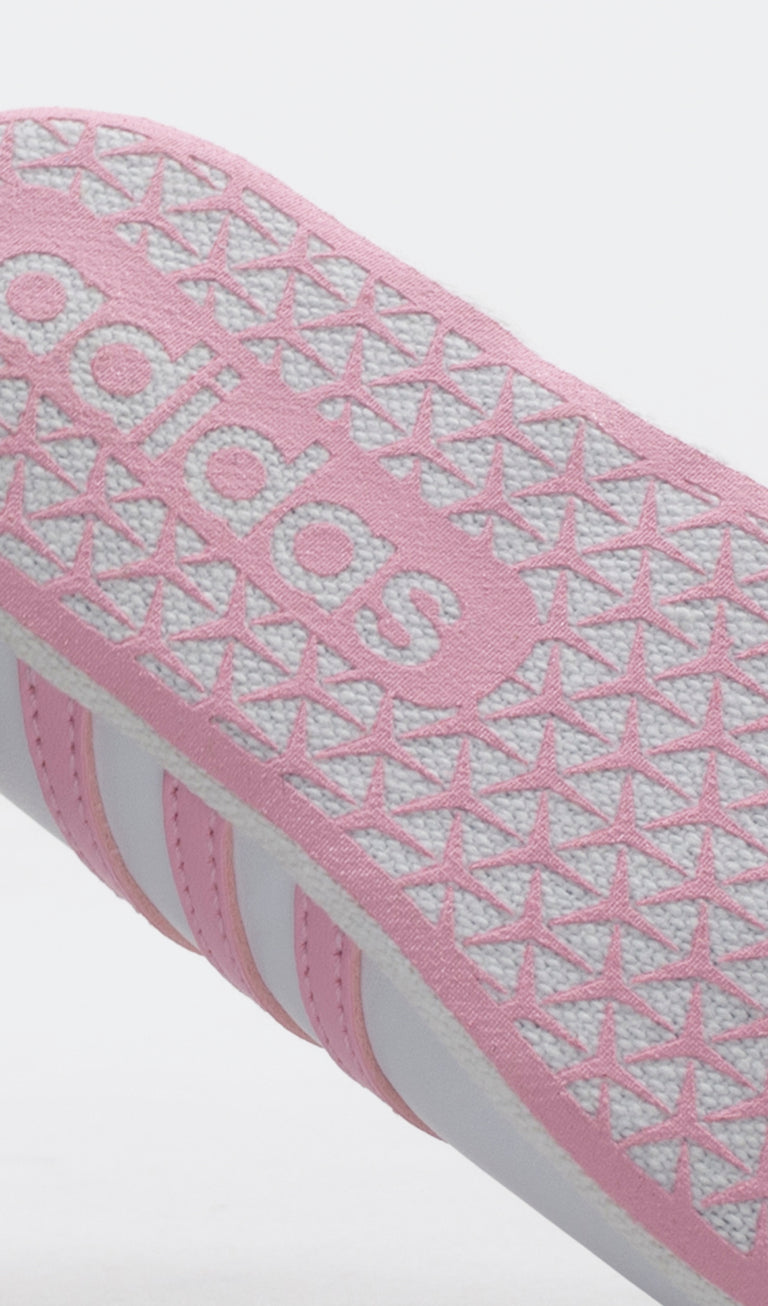 ADIDAS VL COURT CRIB Sneaker bimba bianca/rosa