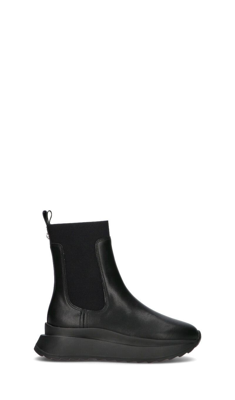 APEPAZZA Tronchetto donna nero in pelle APEPAZZA Tronchetto donna nero in pelle