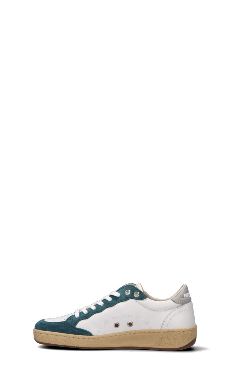 BLAUER Sneaker donna bianca/verde in pelle